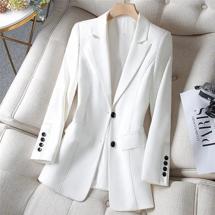 Blazer Feminino Acinturado Casual France