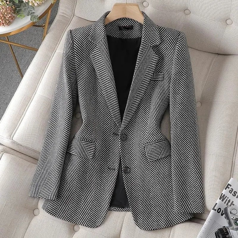 Blazer Feminino de Alfaiataria Imperaial