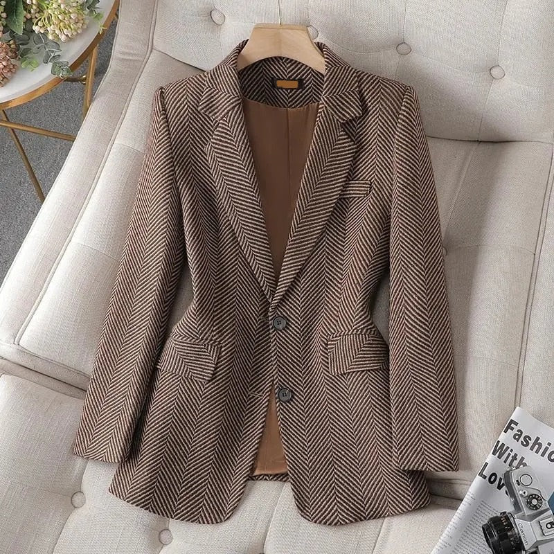 Blazer Feminino de Alfaiataria Imperaial